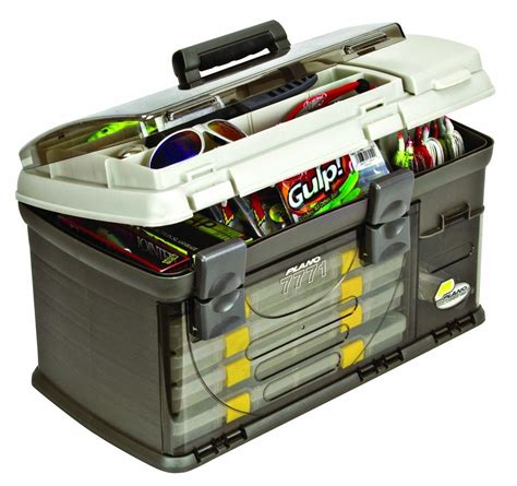 large fishing tackle box